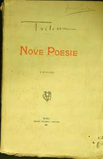 Nove poesie