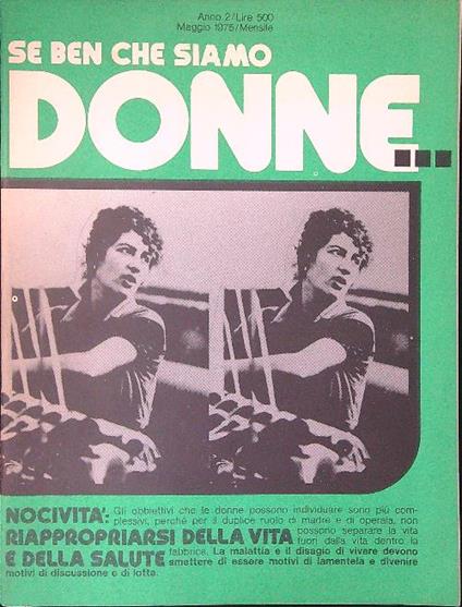 Se ben che siamo donne... Anno 2 Maggio 1975 - copertina