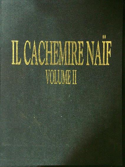 Il cachemire Naif vol. II - copertina
