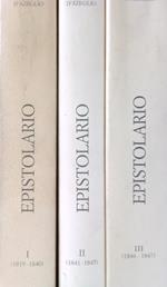 Epistolario 3 vv