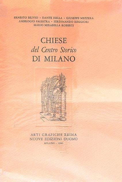Chiese del centro storico di Milano - copertina