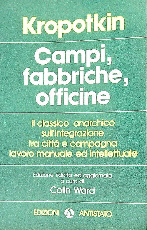 Campi, fabbriche, officine - copertina