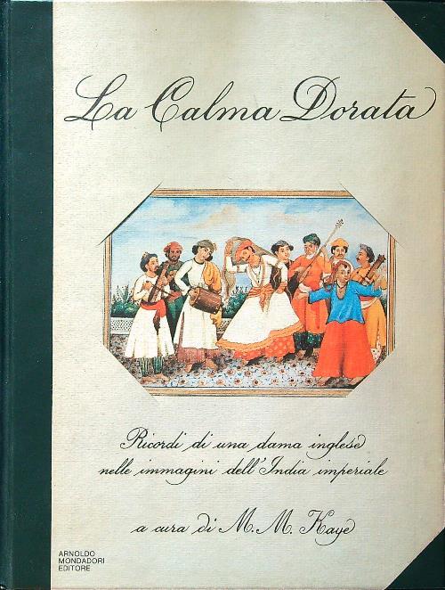 La calma dorata - copertina