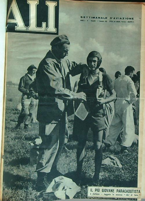 Ali. Raccolta dal numero 1/9 gennaio 1952 al n. 33/19 ottobre 1952 - copertina
