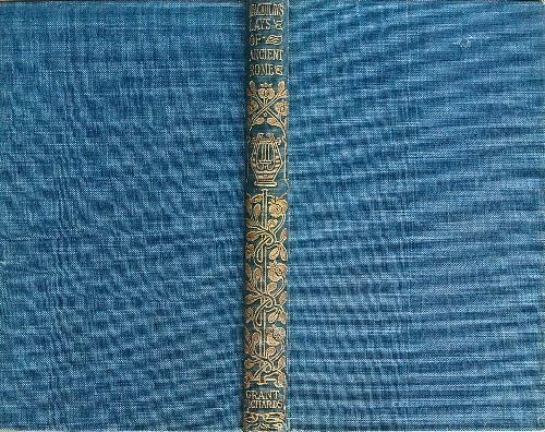 Lays of Ancient Rome. With Ivry and the Armada - copertina