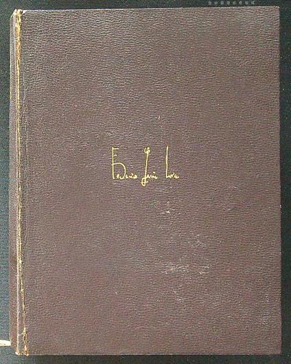 Obras completas - Federico García Lorca - copertina