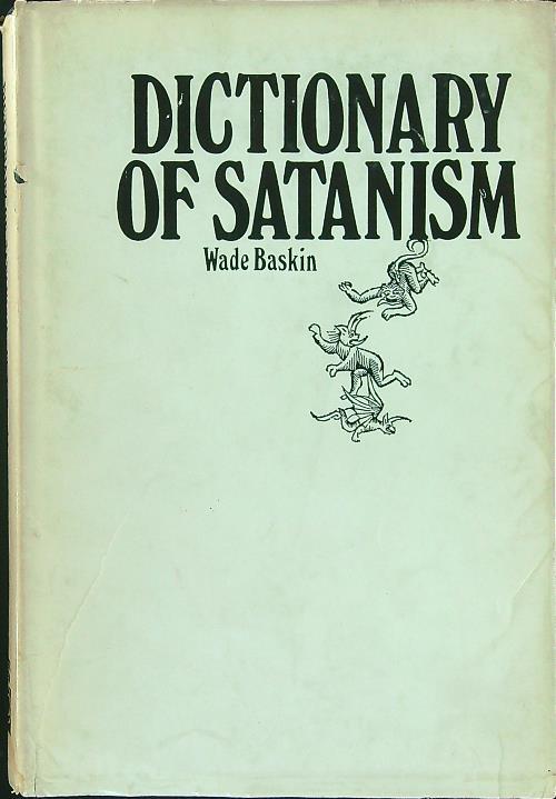 Dictionary of Satanism - copertina