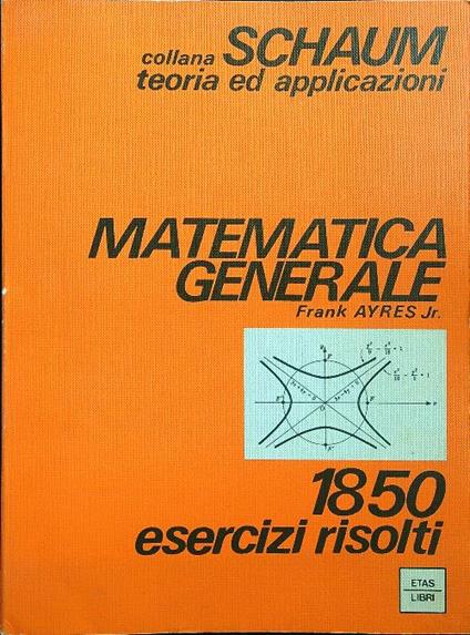 Matematica generale - Ruby M. Ayres - copertina