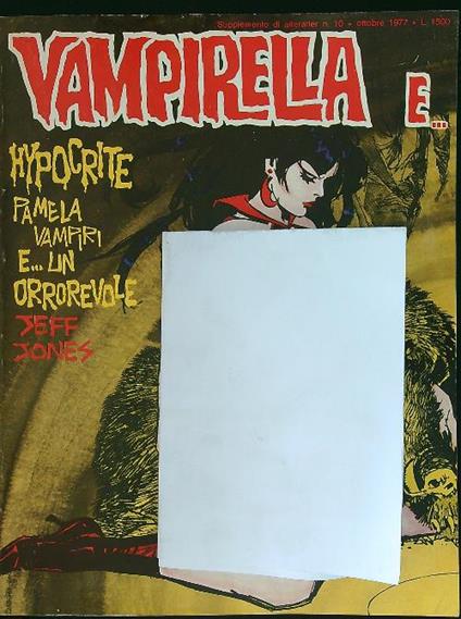 Vampirella e.. - copertina