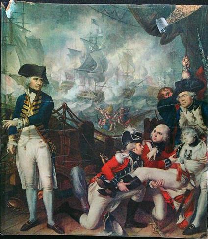 Les grandes batailles navales - Oliver Warner - copertina
