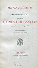 Commemorazione del conte Camillo di Cavour