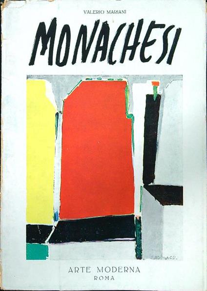 Monachesi - Valerio Mariani - copertina