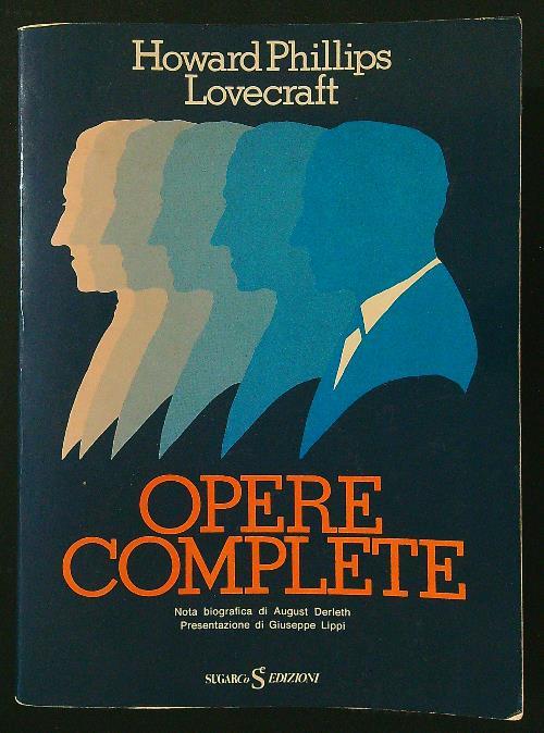 Opere complete - copertina