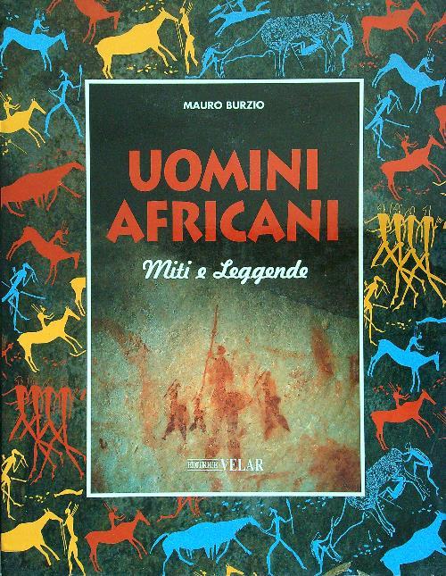 Uomini africani 2vv - Mauro Burzio - copertina