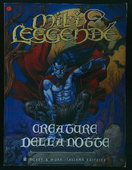 Creature della notte - copertina