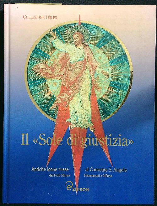 Il 'Sole di giustizià' - copertina