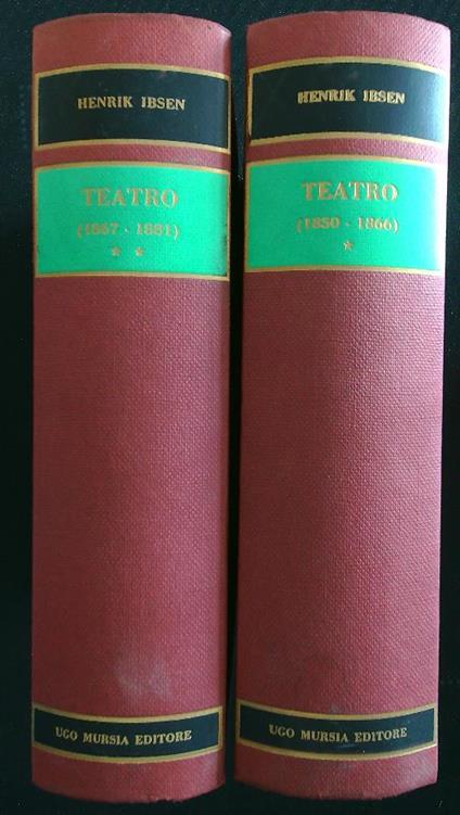 Teatro 2vv - Henrik Ibsen - copertina