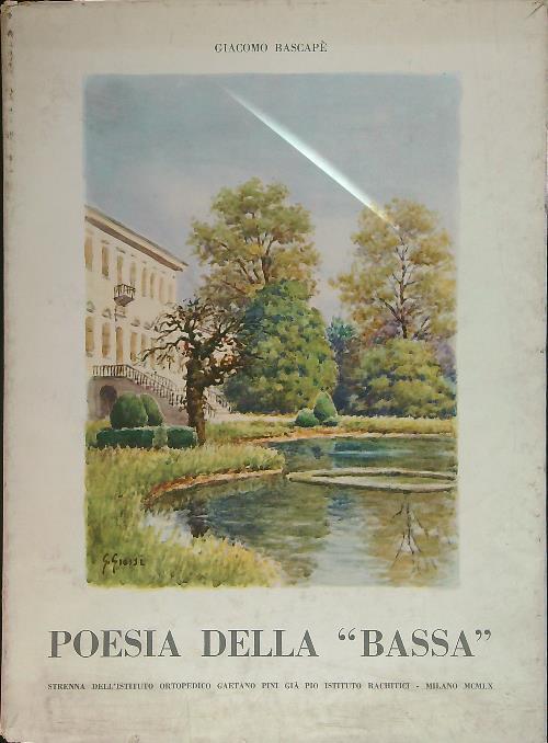 Poesia della 'Bassà - Giacomo Bascapé - copertina