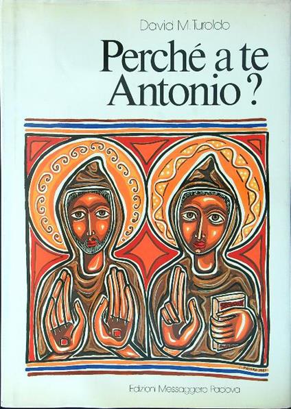 Perchè a te Antonio? - copertina