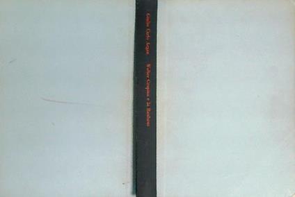 Walter Gropius e la Bauhaus - Giulio Carlo Argan - copertina