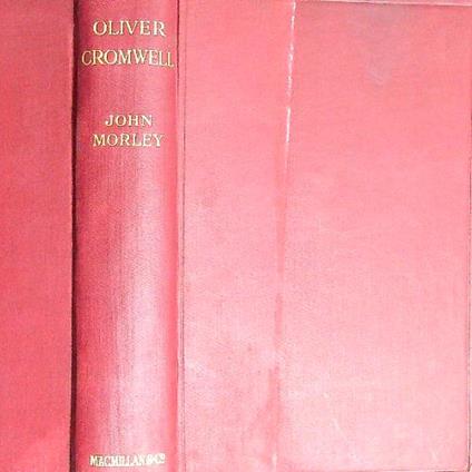 Oliver Cromwell - John Morley - copertina
