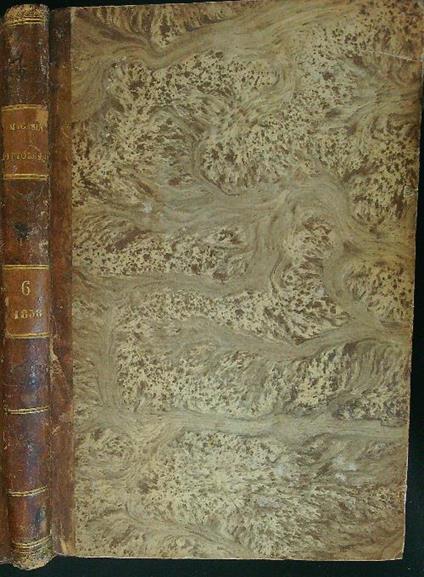 Le magasin pittoresque 6 1838 - M. Edouard Charton - copertina