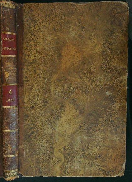 Le magasin Pittoresque 4 1836 - copertina