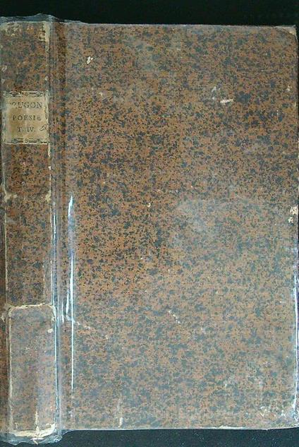 Poesie Tomo IV - Carlo Innocenzo Frugoni - copertina