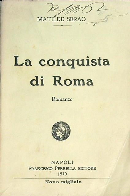 La conquista di Roma - Matilde Serao - copertina