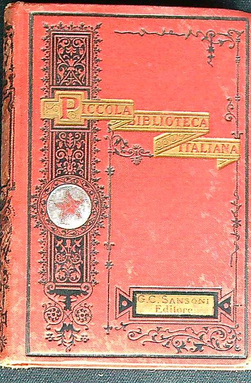 Opere volgari - Angelo Ambrogini Poliziano - copertina