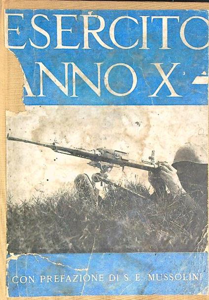 Esercito Anno X - copertina