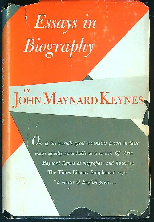 Essays in Biography - John Maynard Keynes - copertina