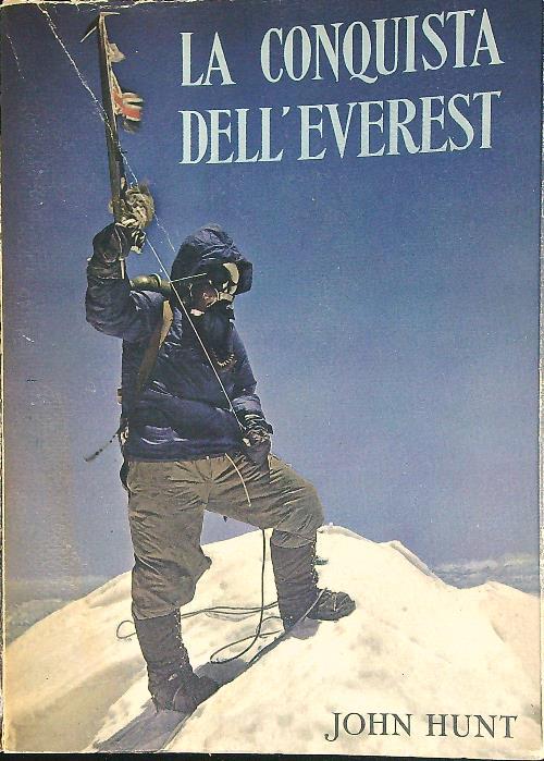 La conquista dell'everest - John Hunt - copertina