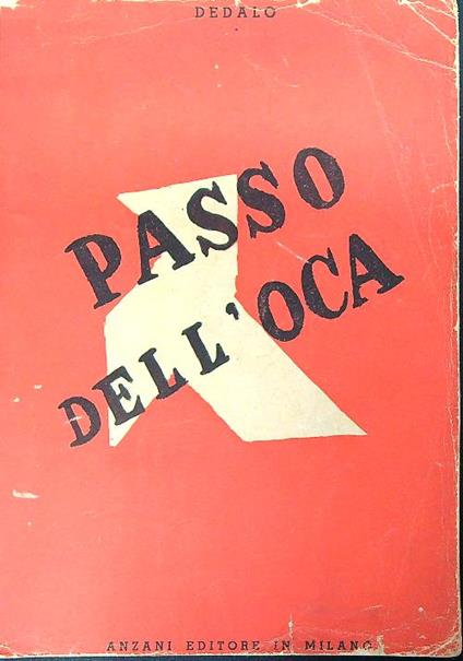Passo dell'oca - dedalo - copertina