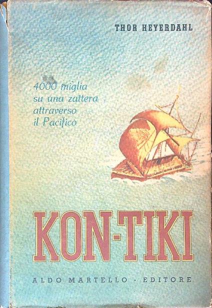 Kon tiki - Thor Heyerdahl - copertina