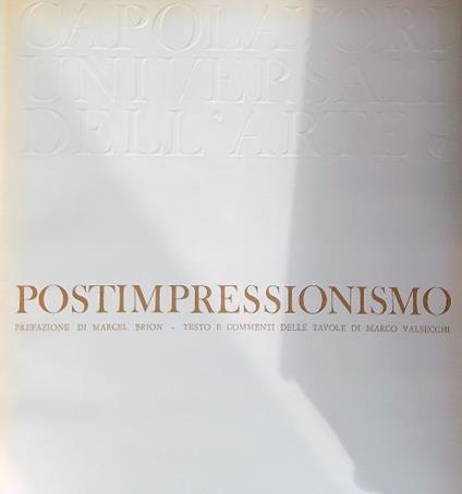 Postimpressionismo - copertina