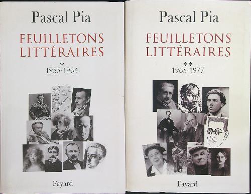 Feuilletons litteraires 2 vv - Pia Pascal - copertina