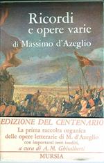 Ricordi Opere varie