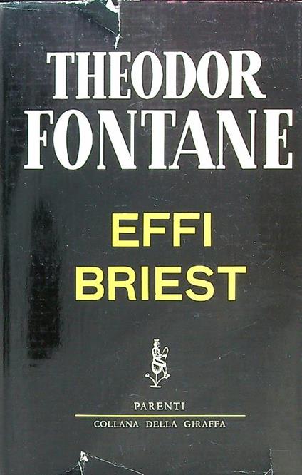Effi Briest - Theodor Fontane - copertina