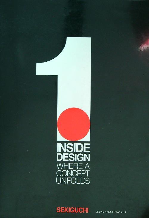 Inside Design. Where a Concept Unfolds - Sekiguchi - copertina
