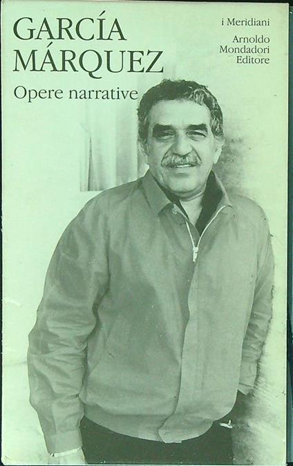 Opere narrative - Garcia Marquez - copertina