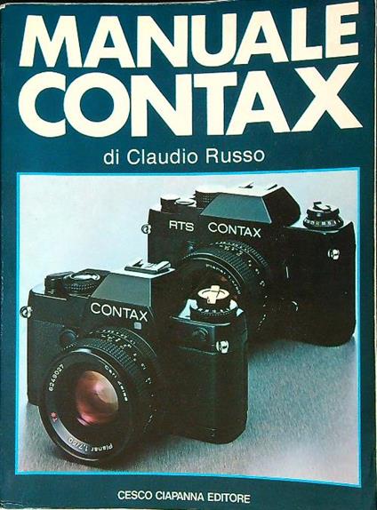 Manuale contax - Claudio Russo - copertina