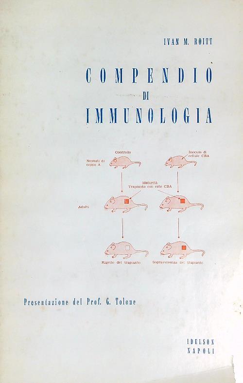 Compendio di immunologia - Ivan Roitt - copertina