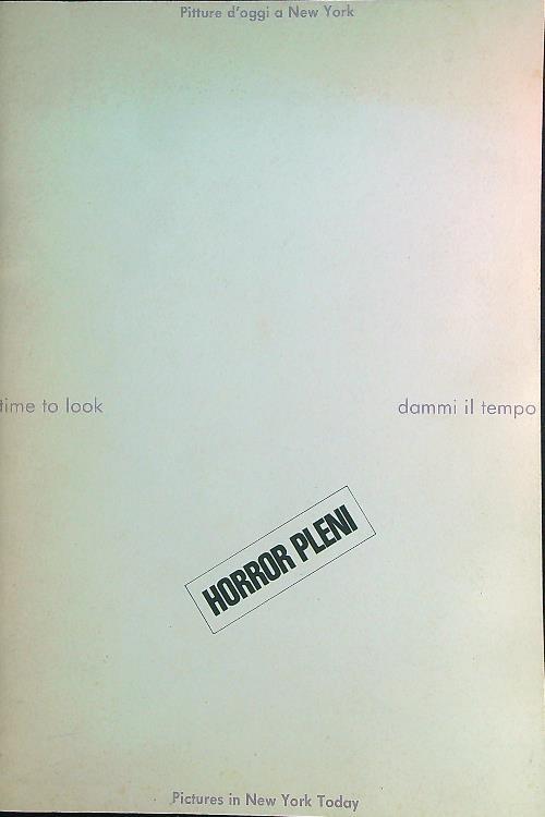 Dammi il tempo di guardare - Zeno Birolli - copertina