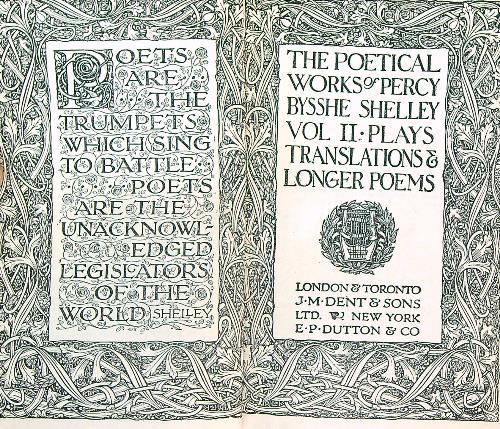 The poetical works of Percy Bysshe Shelley Vol II - Percy Bysshe Shelley - copertina