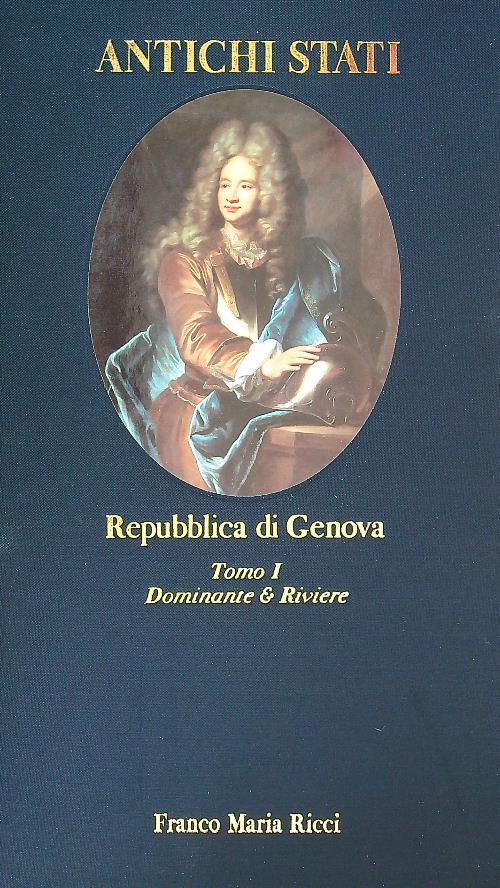 Repubblica di Genova. Tomo I - Carlo Bitossi - copertina