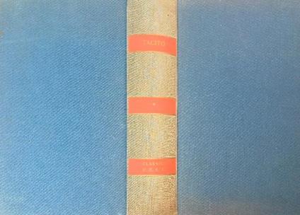 Annali - P. Cornelio Tacito - copertina