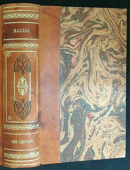Les chouans - H. De Balzac - copertina