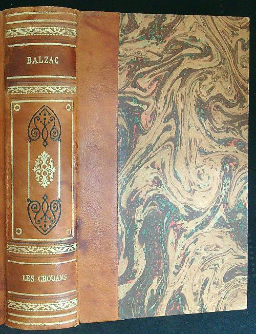 Les chouans - H. De Balzac - copertina