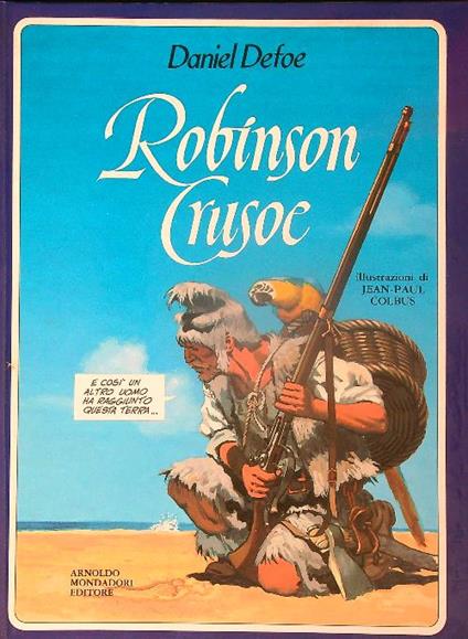 Robinson Crusoe - Daniel Defoe - copertina